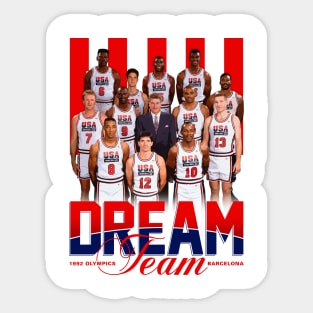 USA Dream Team Sticker